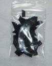 Deko Schleifen für Karten Schwarz 10 Stck 5 mm