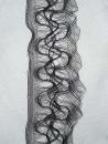 Lace Nylon black 5 Meter 4 cm breit