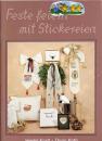 Feste feiern mit Stickereinen von Hedel Kraft u. Doris Koth