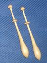 pair of swedish bobbins 10,5 cm