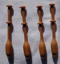 Brügger Klöppel ca 10,5 cm lang helles Holz