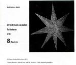 KB 3D Faltstern mit 8 Zacken  von Katharina Kern