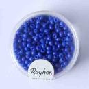 Rocailles 2,6 mm 17 gramm blau opak - Rayher