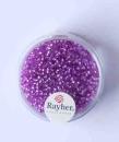 Rocailles 2 mm 17 gramm mit Silbereinzug  - Rayher