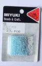 MIYUKI 2 mm 7 Gramm transparent hellblau