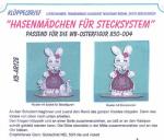 Fensterbild Hasenmädchen von Frankenwald-Holzkunst