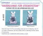 Fensterbild Hasenjunge von Frankenwald-Holzkunst
