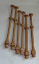 Set 6 Klöppel ca 10 cm lang
