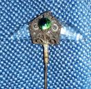 Wegstecknadel/Hutnadel mit Silber - alt