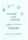 Patronen voor Kloskant 28.04.1984
