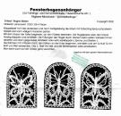 KB Regine Melzer 3 Fensterbogenanhänger (Schmetterlinge)