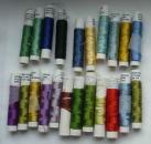 Konvolut 22 Rollen Silk Floss von Pipers Silk