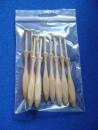 Bobbin square-cut 11 cm -Set of 10 bobbins.