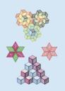 Baby-Block/Tumbling Block und Lone Star Twister von Petra Tschan